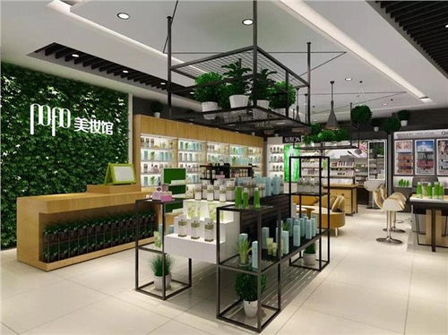 化妝品柜臺生產(chǎn)商 廣州市白云區(qū)新則商業(yè)展示貨柜廠 化妝品展柜